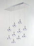 ET2 Swank Multi Light Pendant Model: E24599-93PC